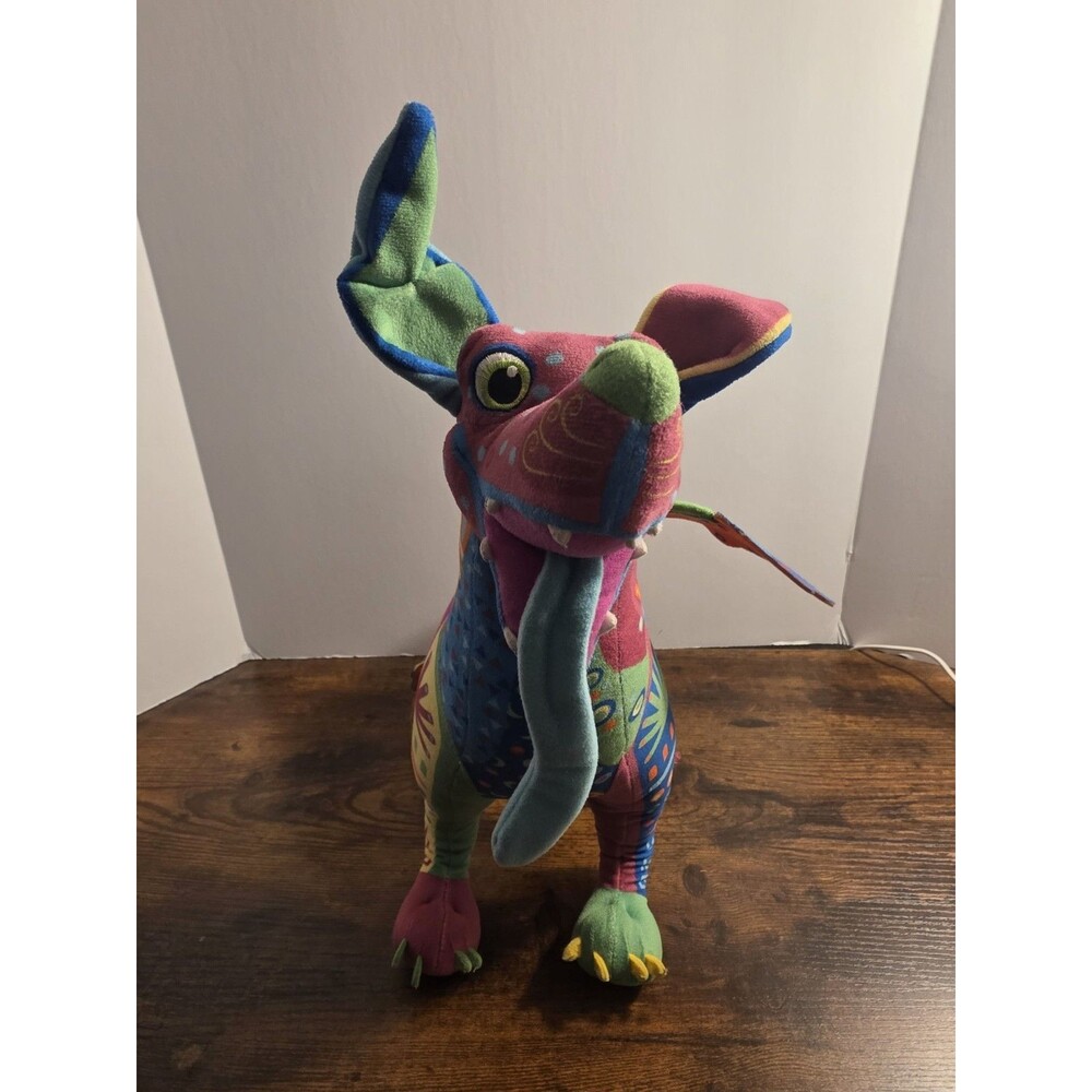 Disney Store DANTE Alebrije Plush 16" Pixar Coco Toy Dog Day of the Dead